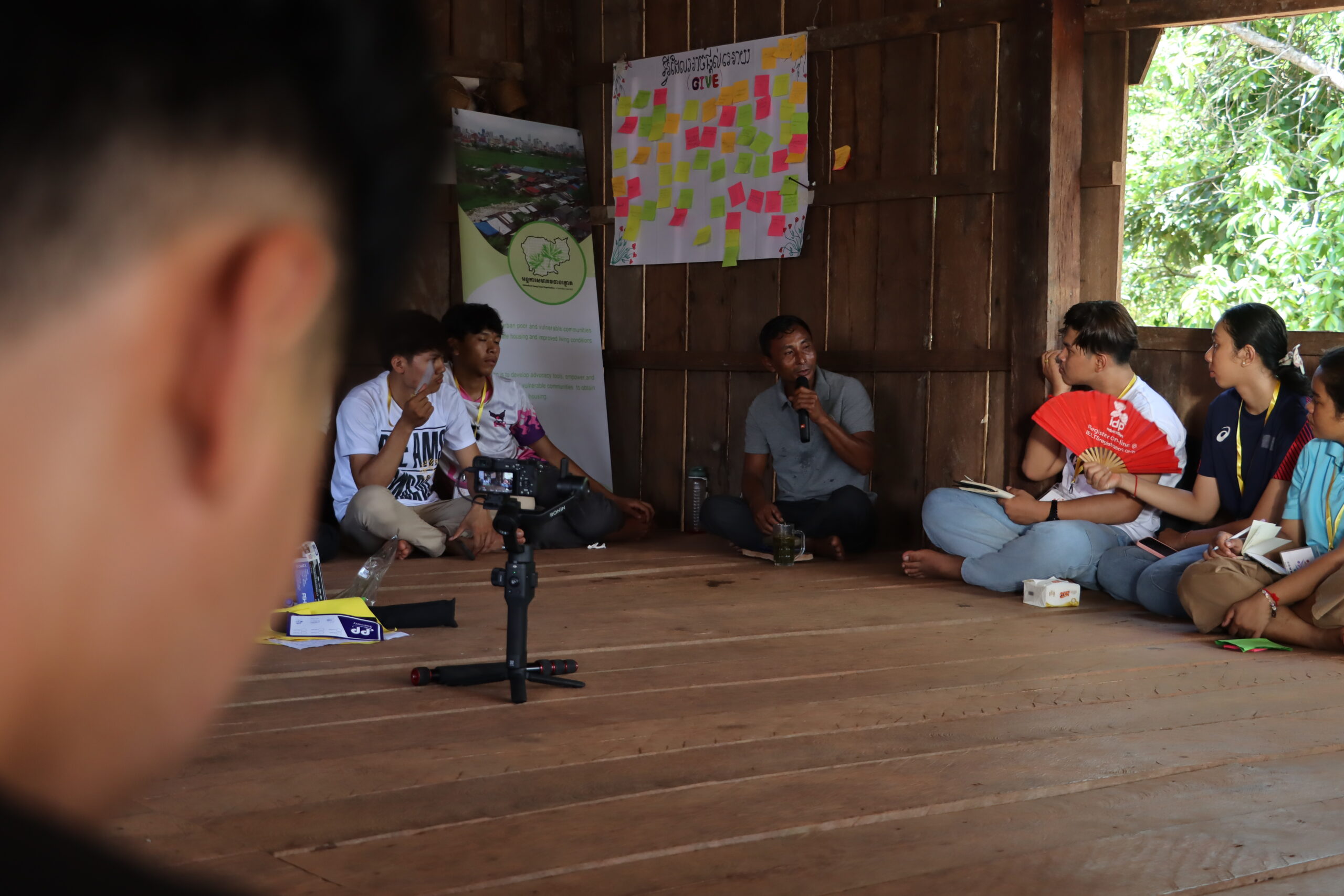 Sharing from Areng representative regarding community profile, advocacy, community issues and accomplishment.